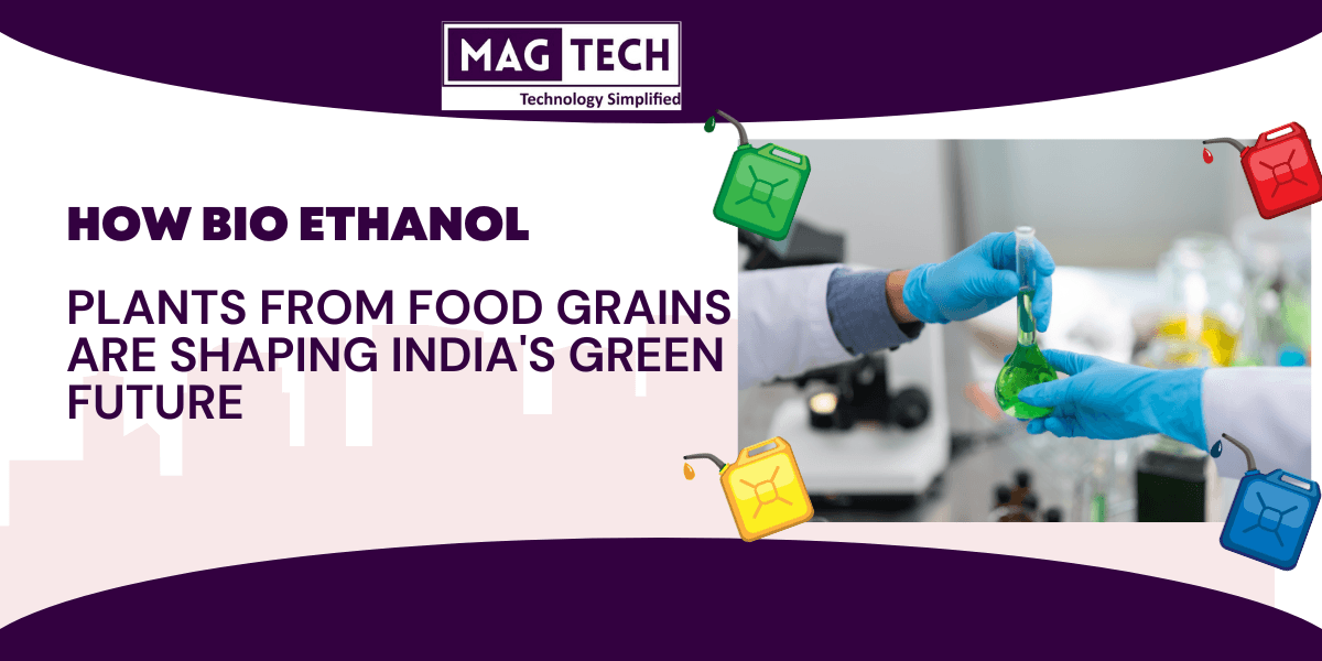 Bio ethanol from food grains plant set up