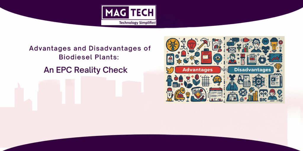 Advantages and Disadvantages of Biodiesel Plants: An EPC Reality Check 1 advantages of biodiesel